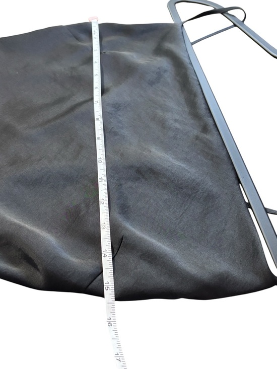 Aritzia Sunday Best Spencer Satin Dress Black Size S Cowl Neck Cocktail LBD 90s - Picture 16 of 16